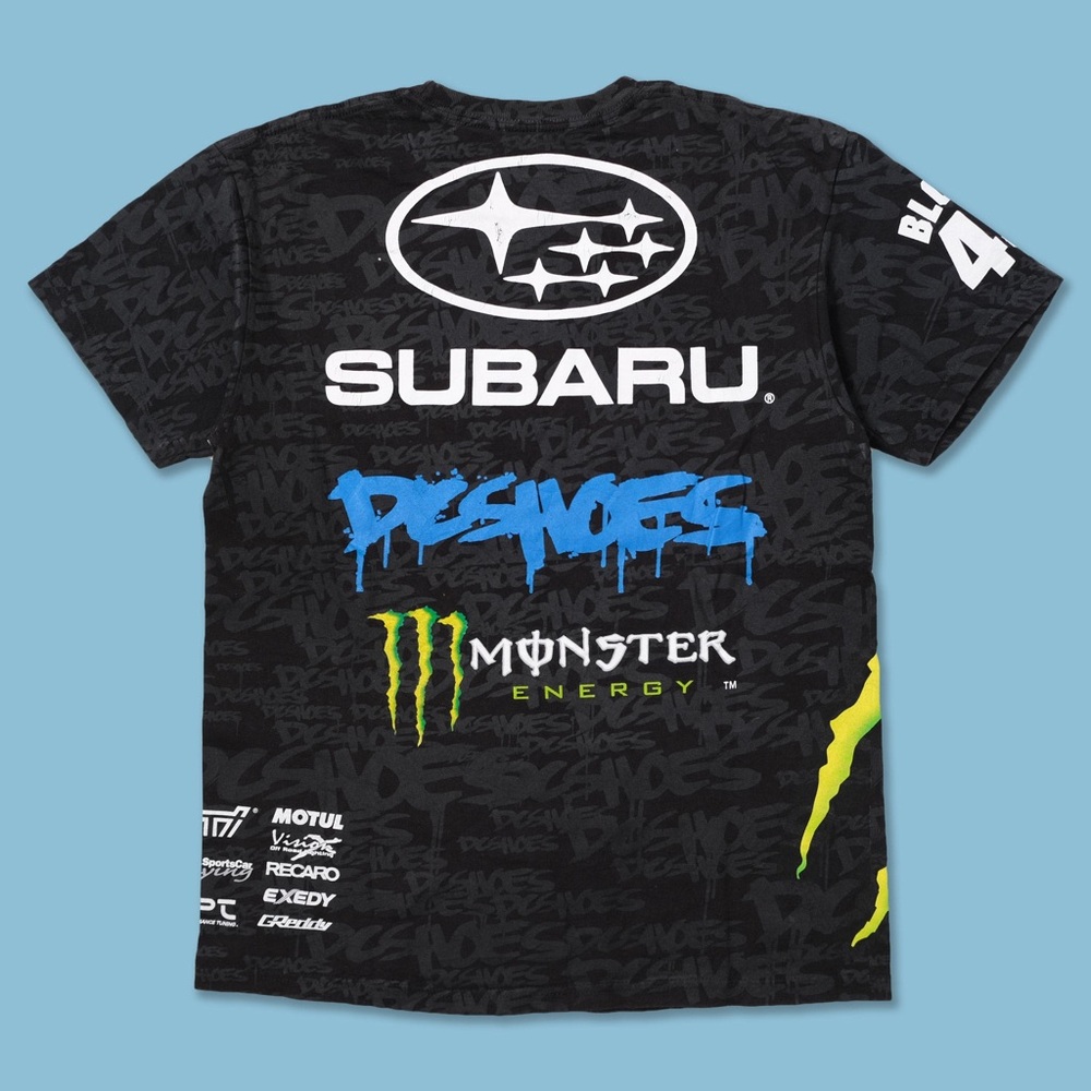 NWOT Subaru Rally Team x Ken Block x DC x Monster Shirt - Size Large - Picture 2 of 10